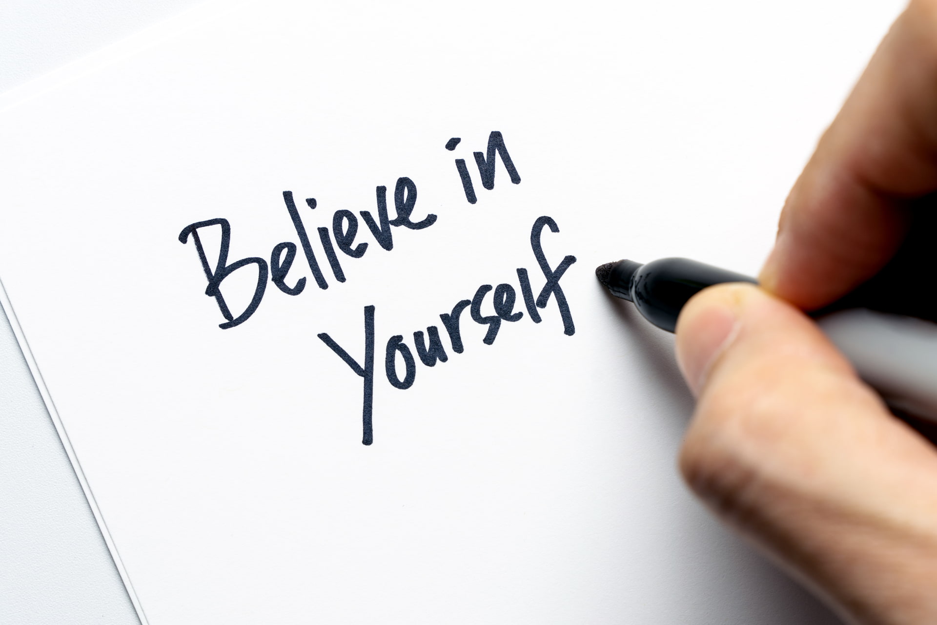Autoestima, cree en ti mismo