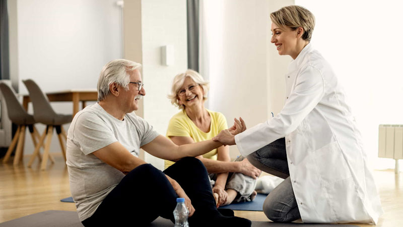 Fisioterapia en personas mayores