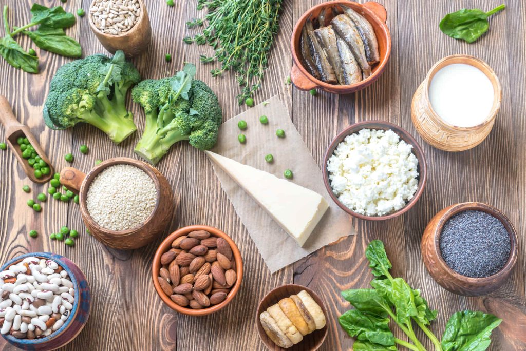 Alimentos ricos en calcio para prevenir la osteoporosis