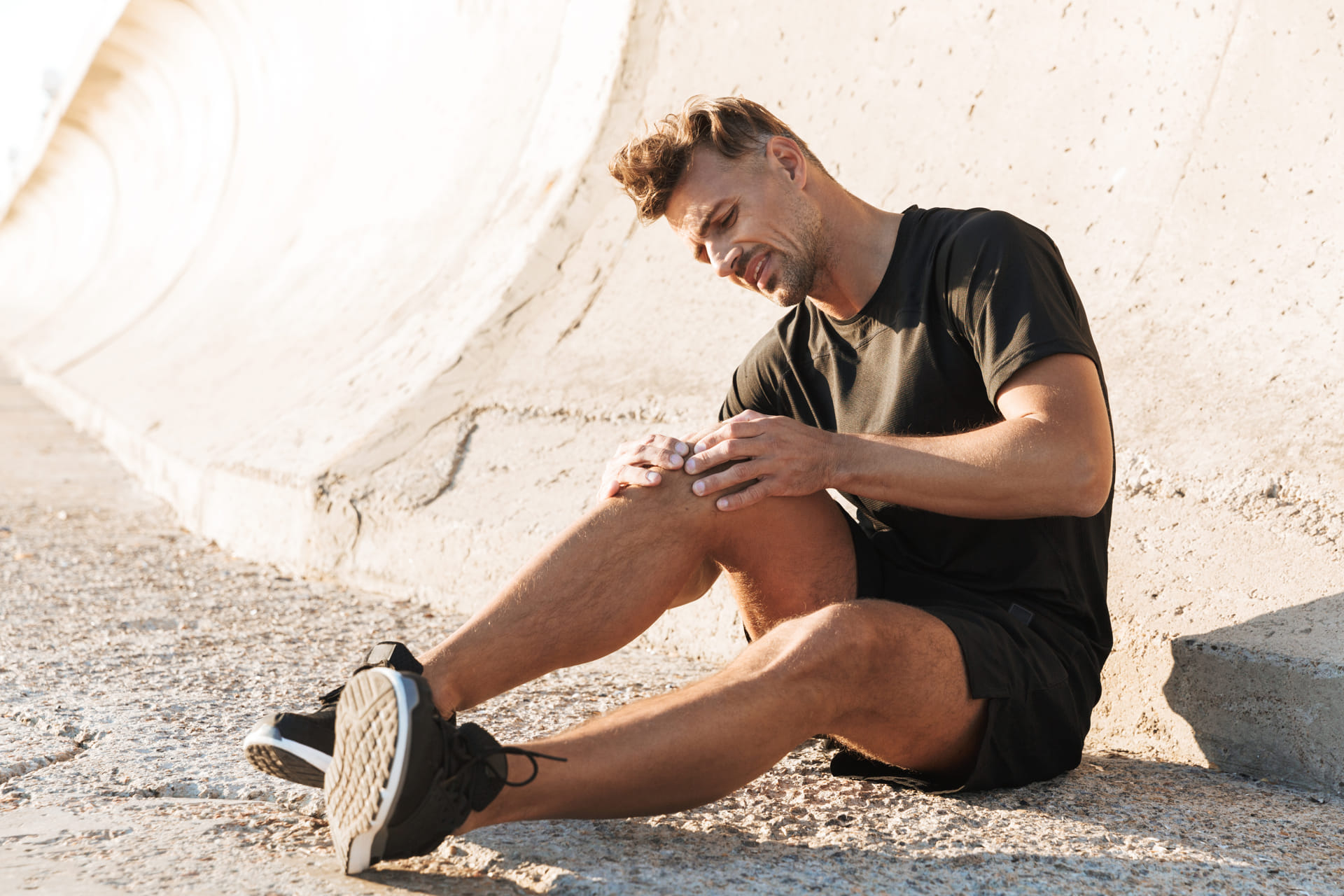 Dolor de rodilla síndrome paletofemoral, hombre