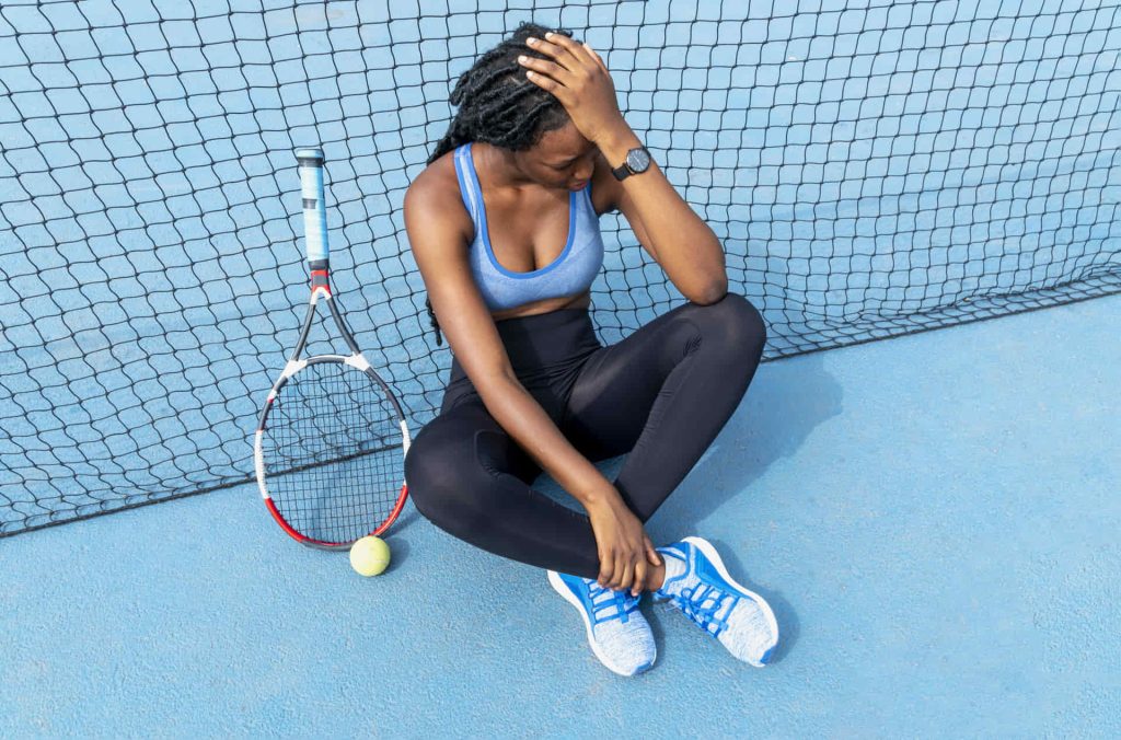 Lesiones en el tennis