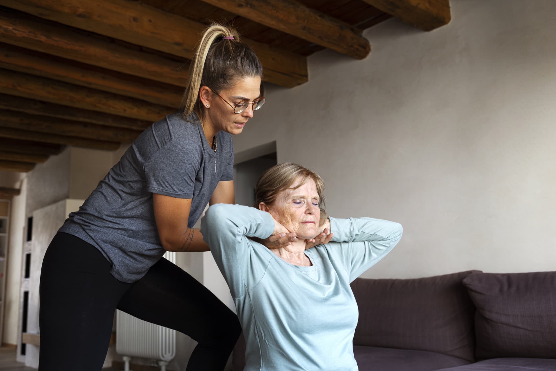 Fisioterapia a Domicilio, personas mayores
