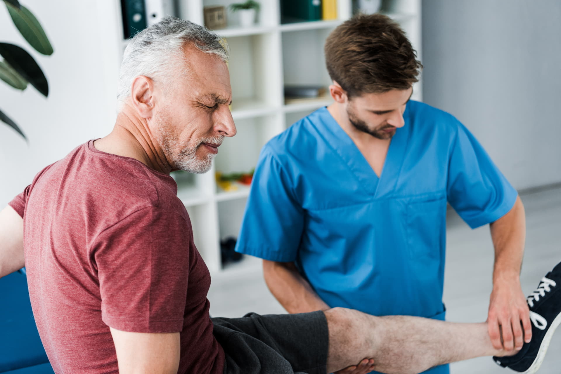 Fisioterapia a domicilio, lesiones